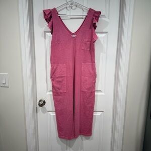 Free People Beach | Blush Pink Maxi Dress